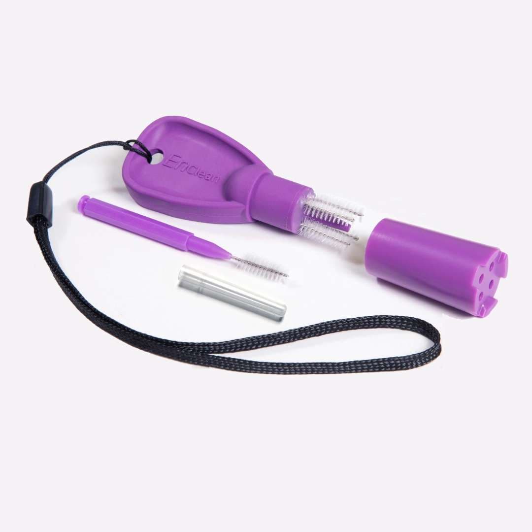 EnClean Reusable Brush For ENFit Enteral Connector - Package of 10