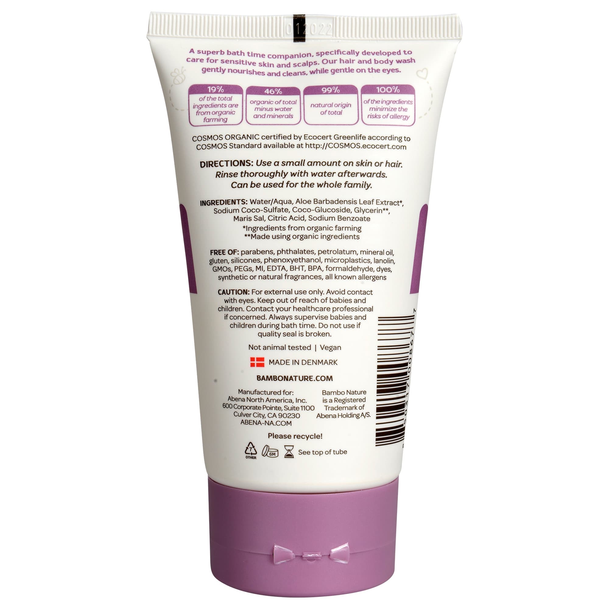 Bambo Nature Bath Buddy Hair and Body Wash - Image 2