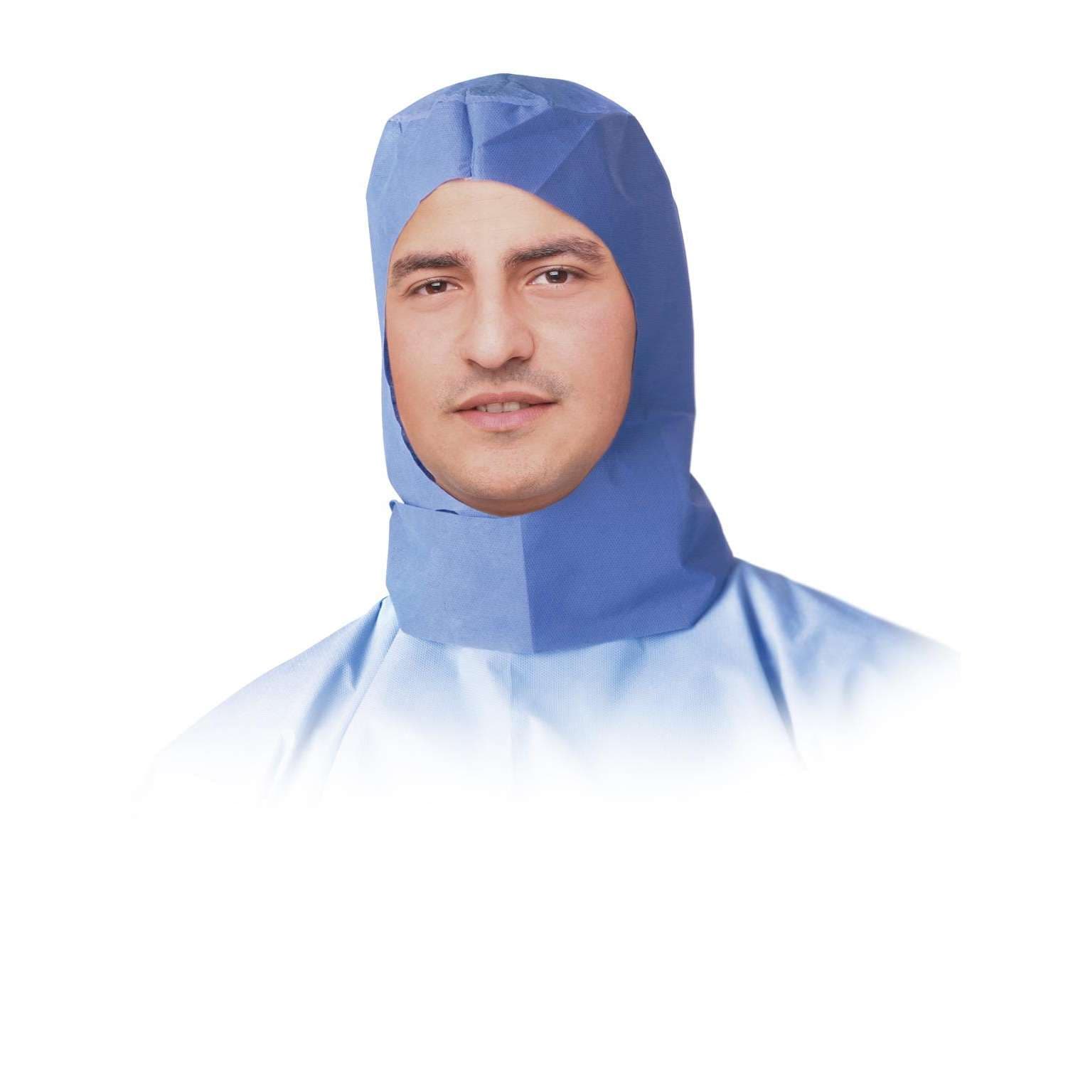 Medline Multilayer Surgeon's Hood with Under-Chin Tie