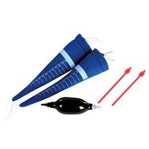 Alimed Inflatable Carrot Hand Contracture Orthosis Kit, 5-3/4" x 7-1/4"