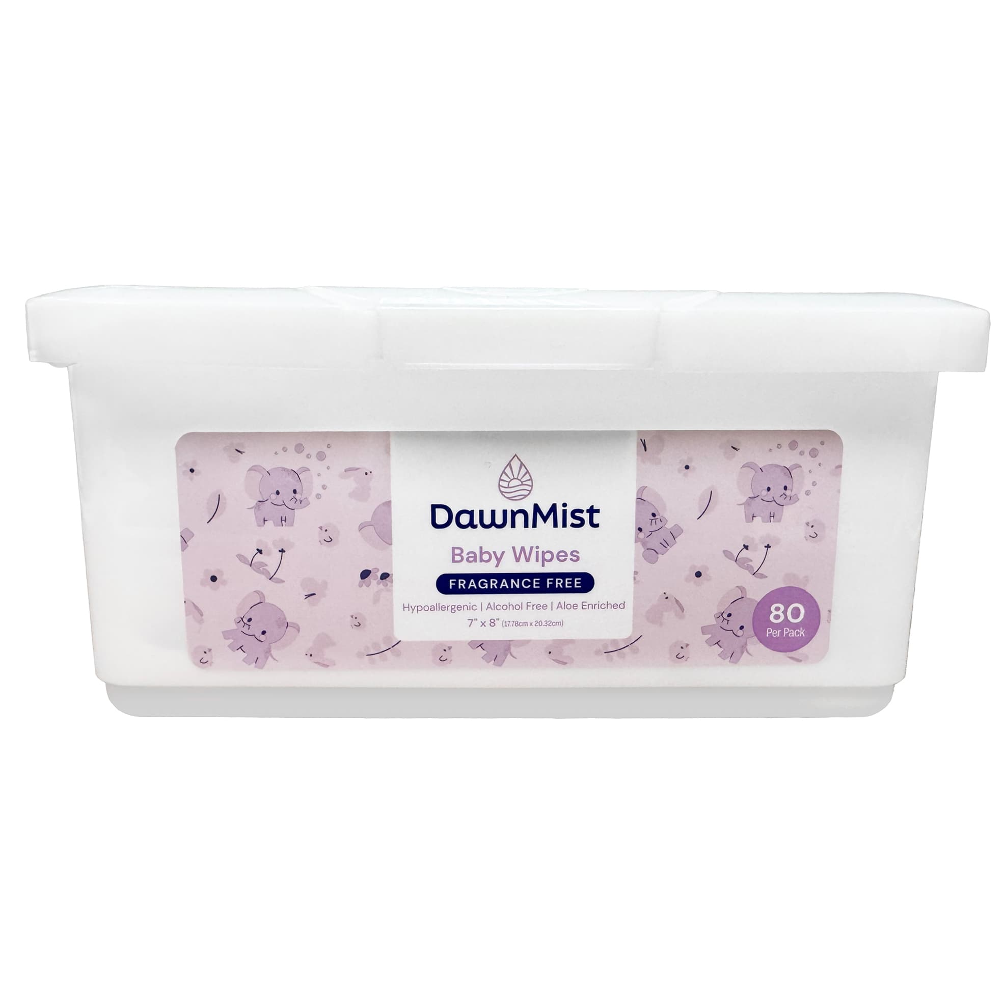 DawnMist Baby Wipes with Aloe and Lanolin