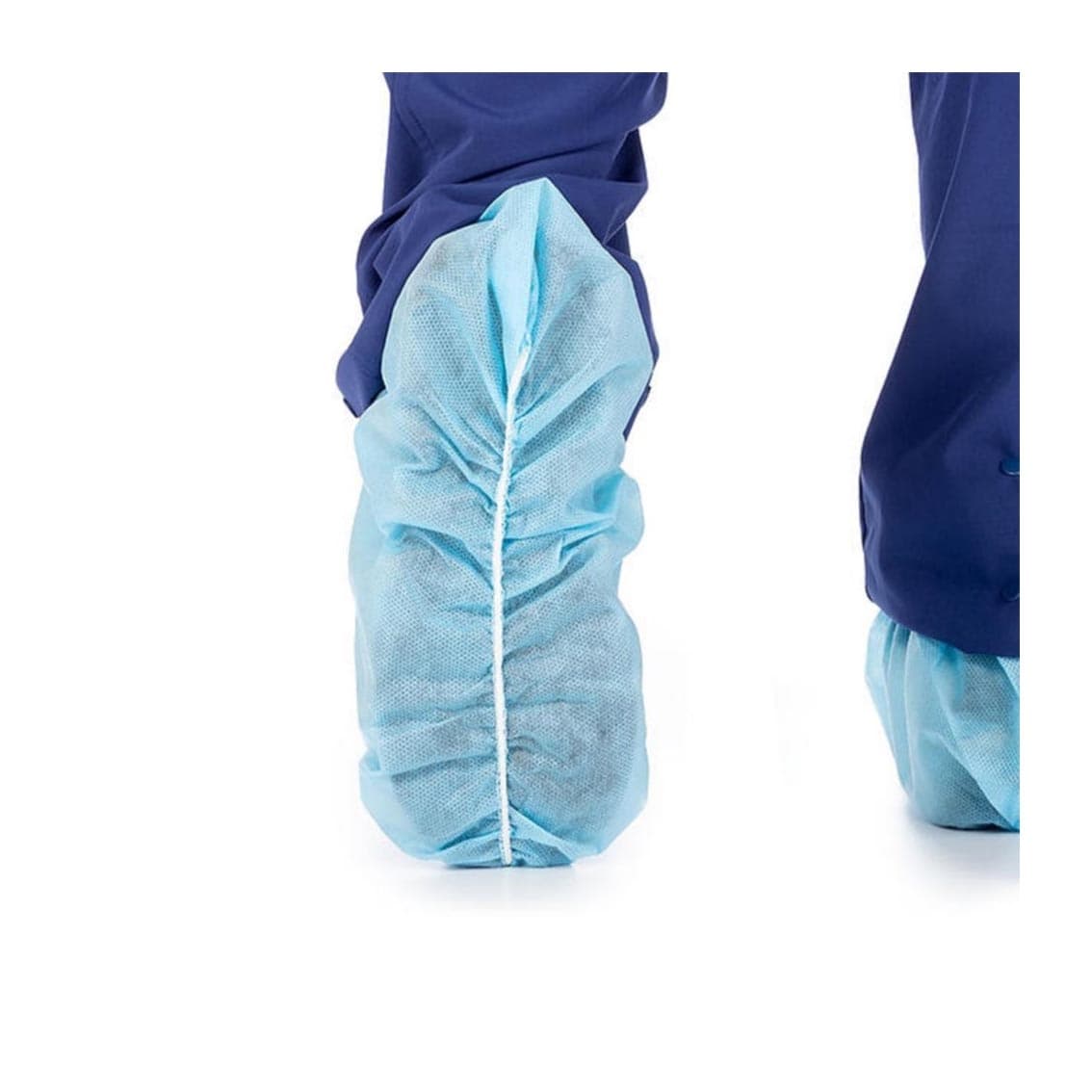 Convertors Shoe Cover, Anti-Skid, Spunbond Polypropylene, XL, Blue - Box of 100 - Image 2