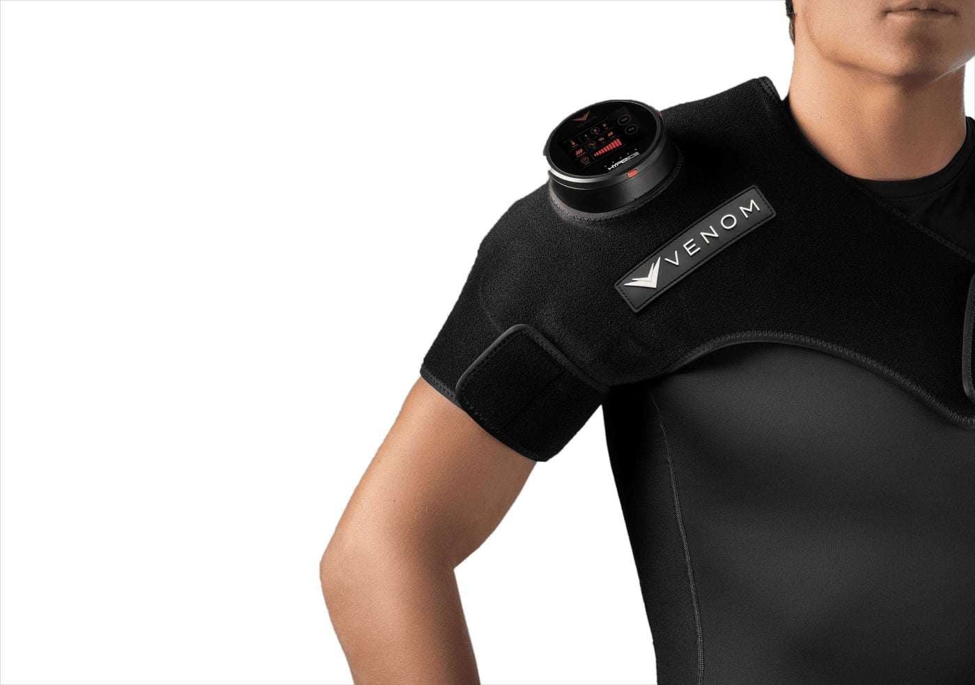Hyperice Venom Left Shoulder Heat And Vibration Wrap