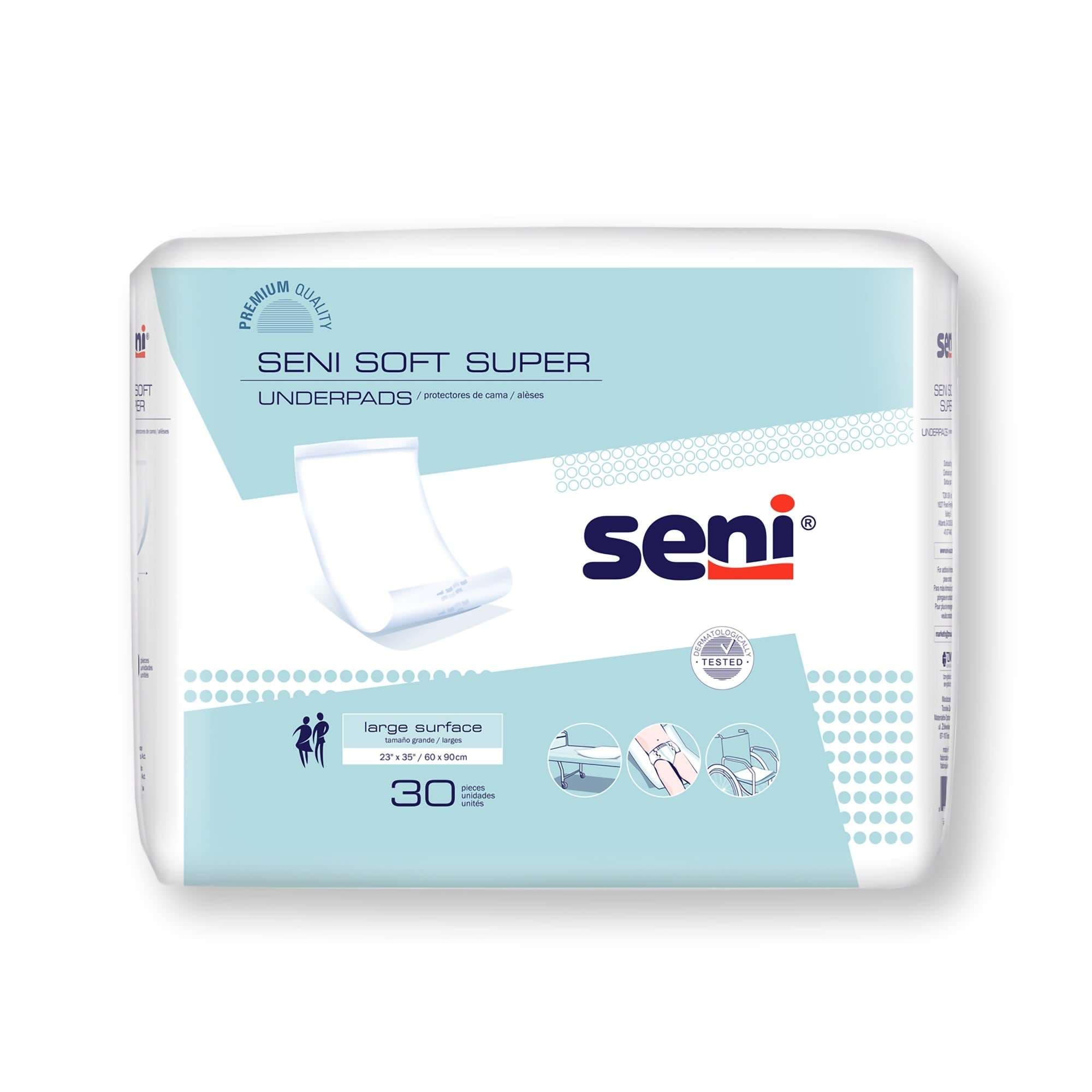 Seni Soft Super Underpads - Image 1