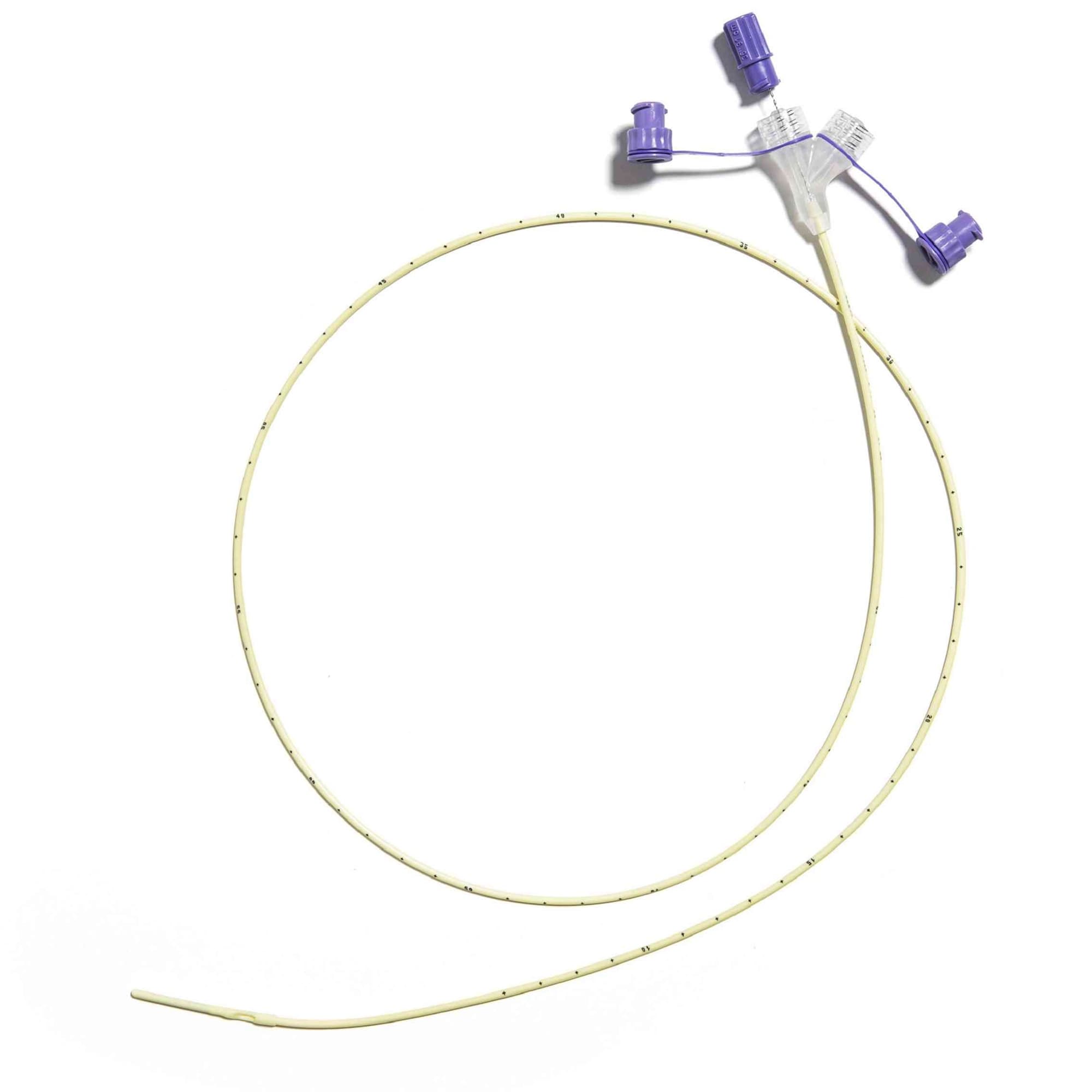 Corflo Pediatric Nasogastric Feeding Tube with Stylet and ENFit, Weighted