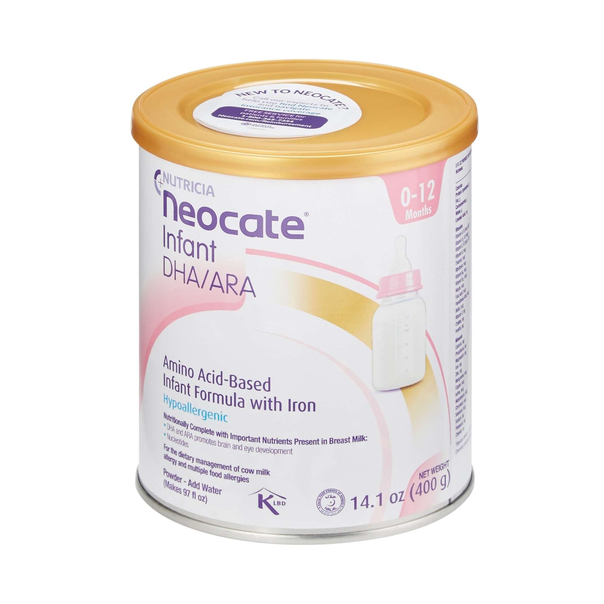 Neocate DHA and ARA Amino Acid Based Infant Formula with Iron - Image 1