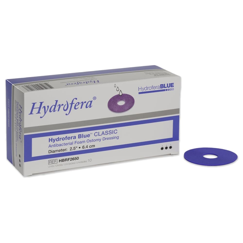 Hydrofera Blue Classic Antibacterial Foam Ostomy Dressing