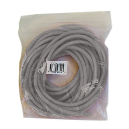 CanDo Latex Exercise Tubing, 25 Feet Roll, Silver, 2X Heavy - Image 1