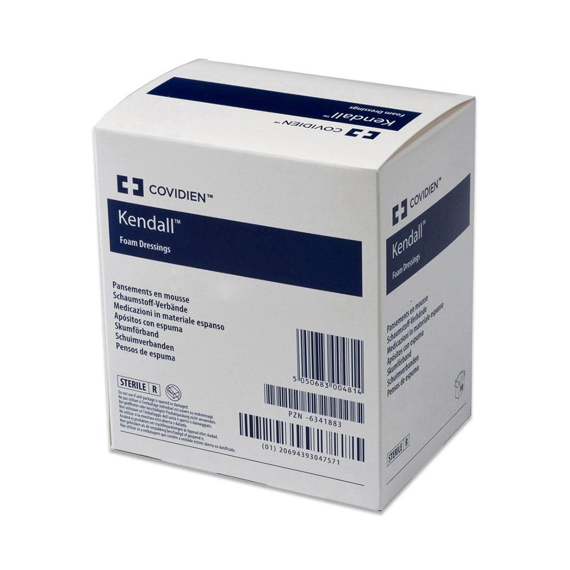 Kendall Hydrophilic Foam Plus Dressing with Polyurethane Top-Sheet