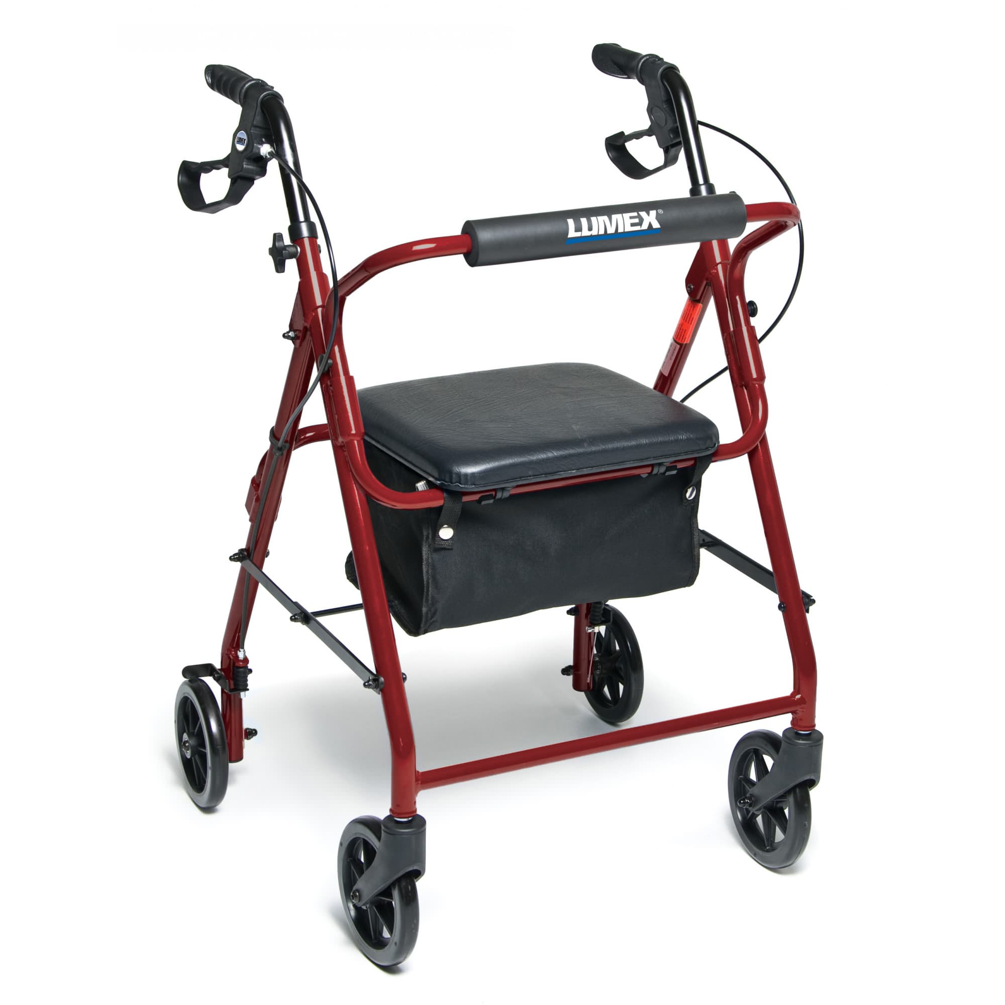 Lumex Walkabout Basic Four-Wheel Rollator - Image 1