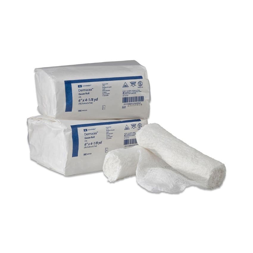 Dermacea Low Ply Gauze Rolls, Sterile