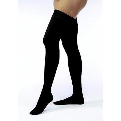 Jobst Opaque Thigh High Compression Stockings with Silicone Sensitive Top - Image 1