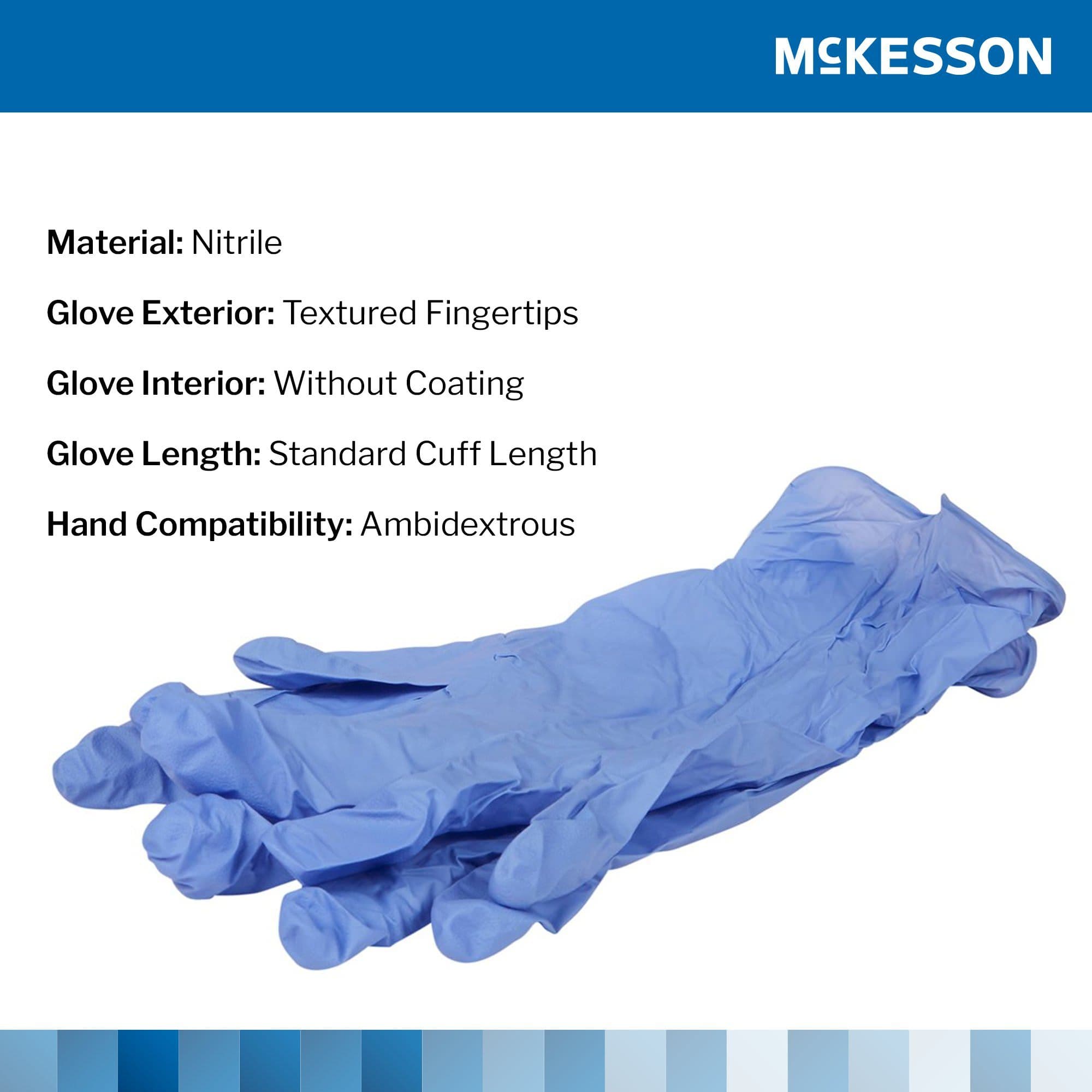 McKesson Confiderm 3.5C Nitrile Powder Free Exam Gloves - Image 3