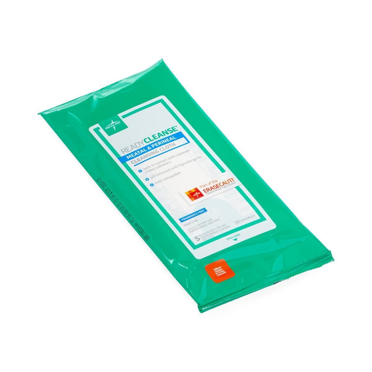 Medline ReadyCleanse Meatal Perineal Cleansing Cloth - Case of 30 - Image 3