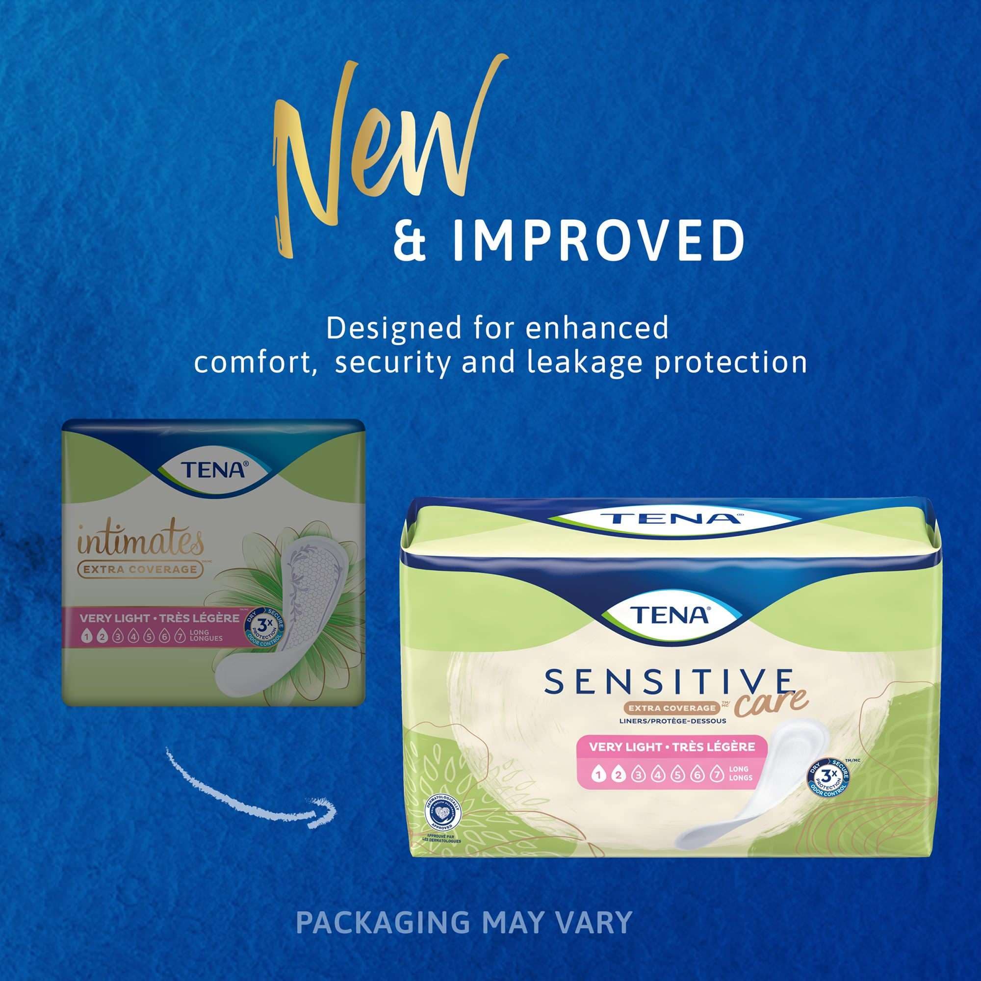 TENA Sensitive Care Very Light Liners - Image 2