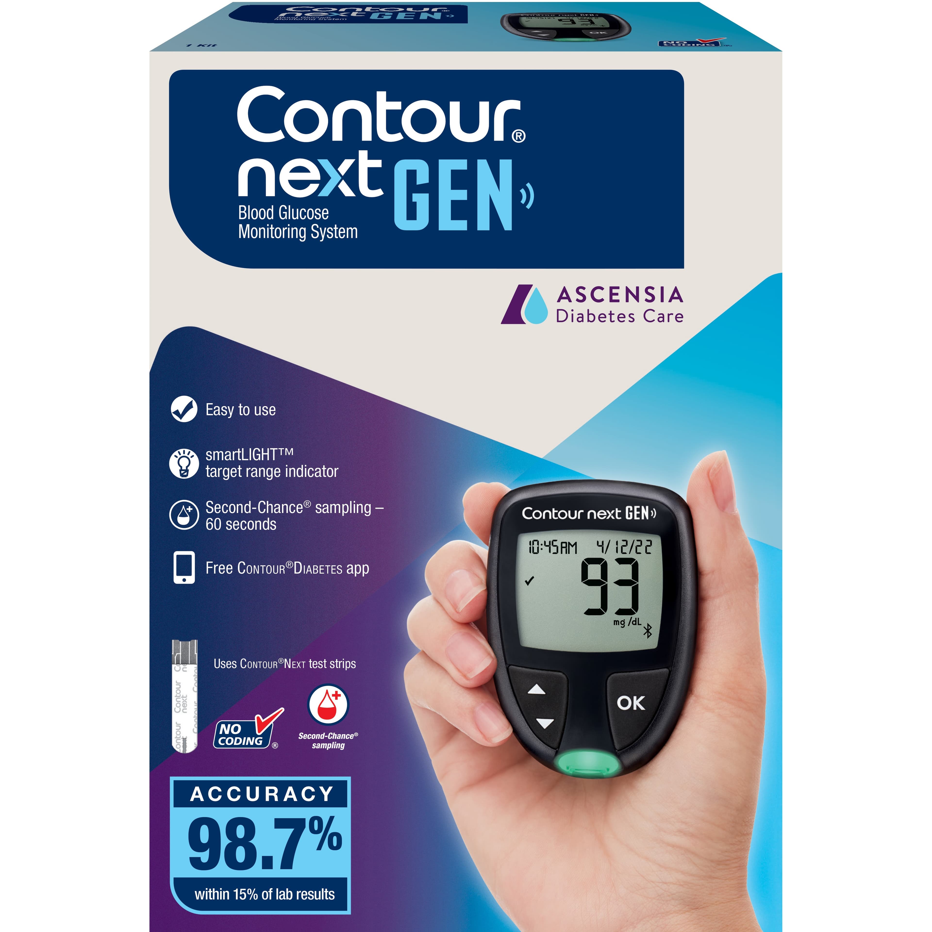 Ascensia CONTOUR NEXT GEN Blood Glucose Meter