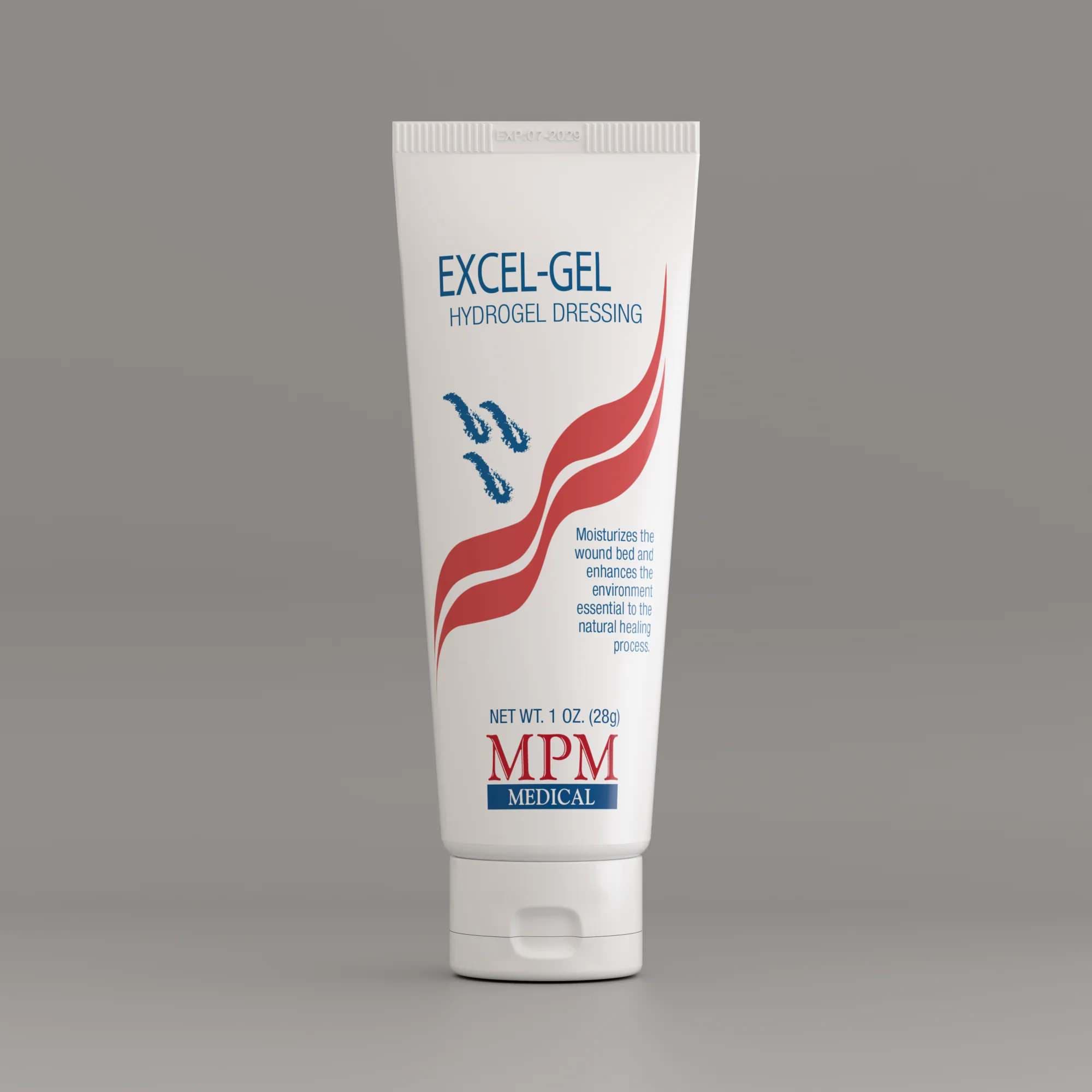 MPM Medical Excel-Gel Hydrogel Dressing, Non Toxic, Sterile 1 oz - Image 1