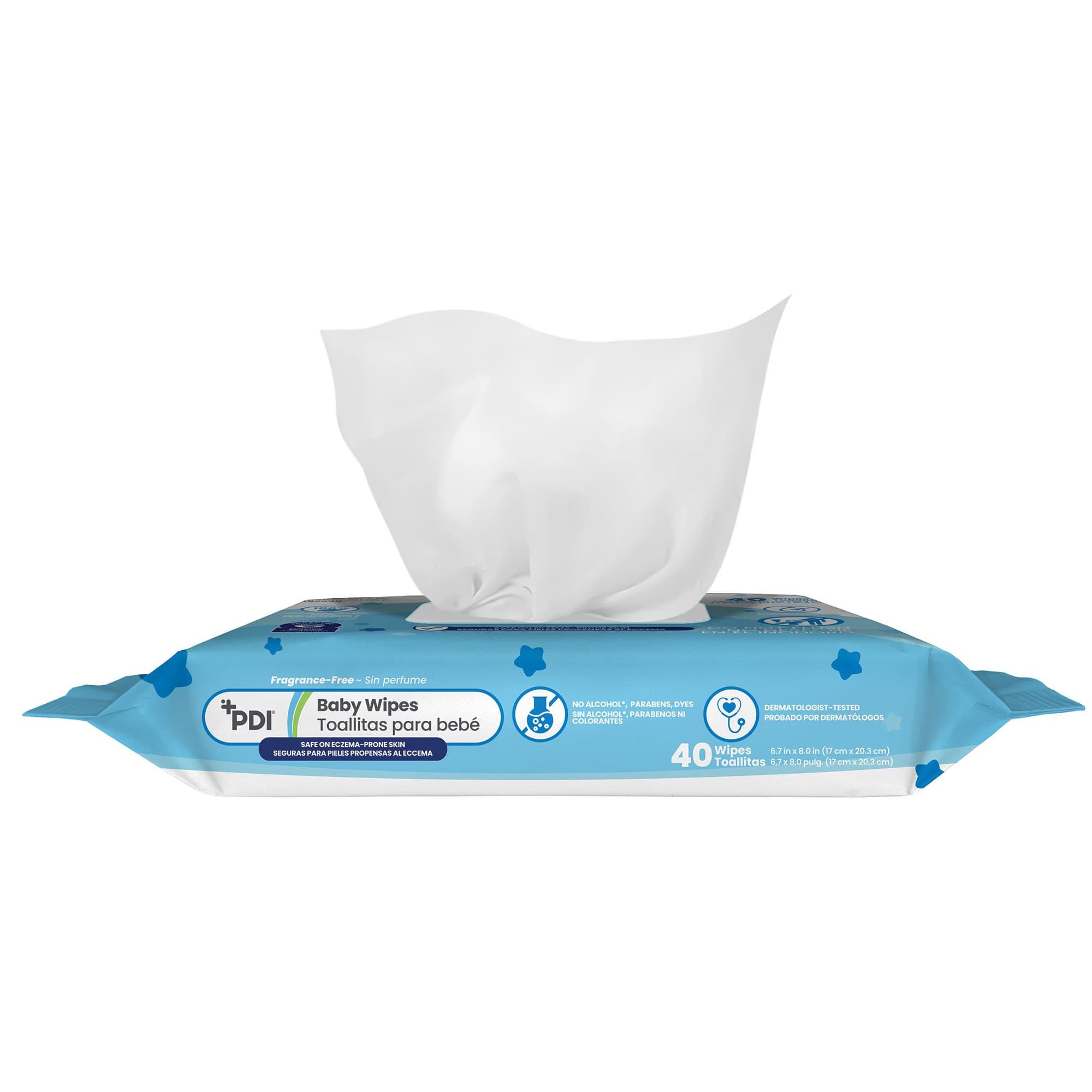 Nice'n Clean PDI Baby Wipes Soft Pack, Unscented - Image 3