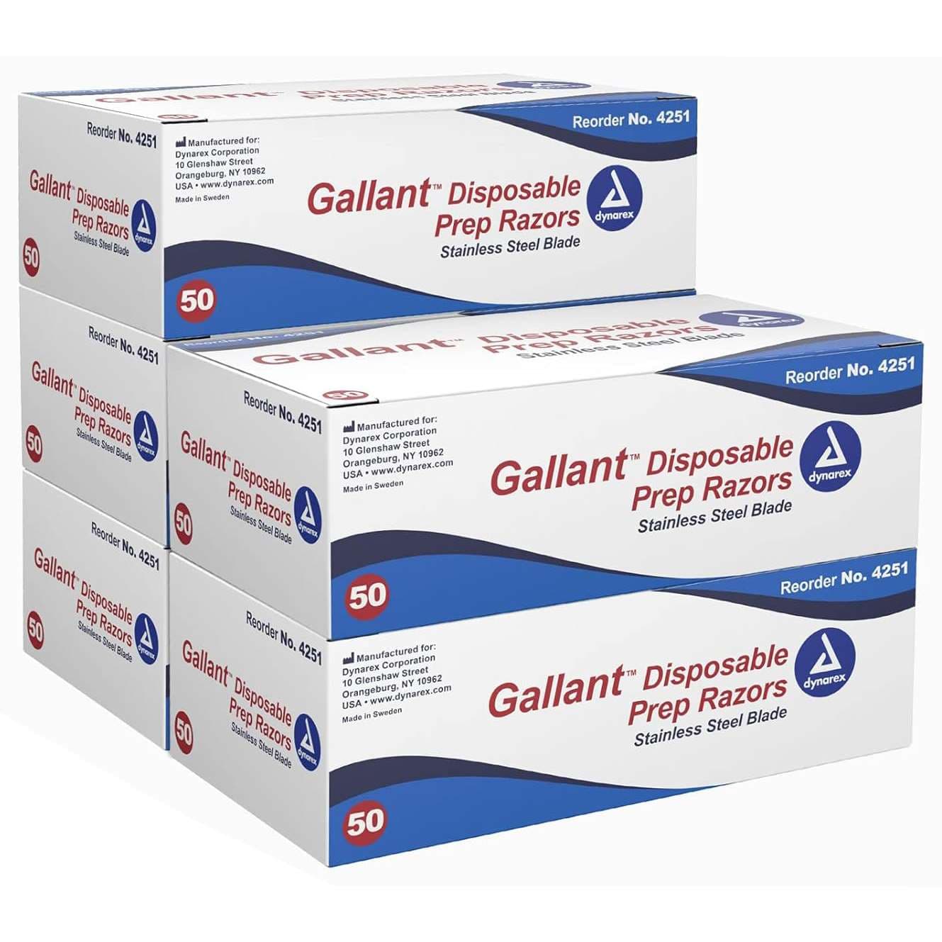 Gallant Surgical Prep Razor - Case of 250 - Image 1