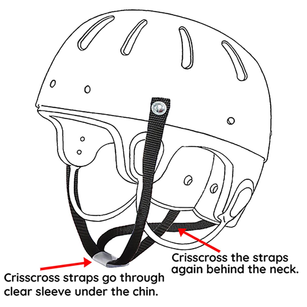 Danmar Hard Shell Helmet with Face Bar - Image 5