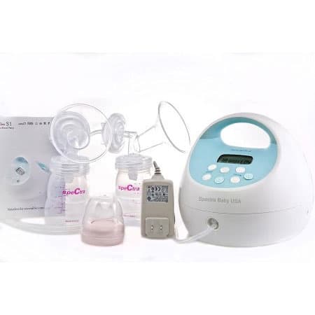 Spectra S1 Plus Black Tote Breast Pump Kit