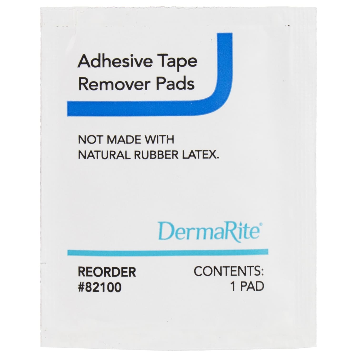 DermaRite Adhesive Tape Remover Pads - Box of 100 - Image 2