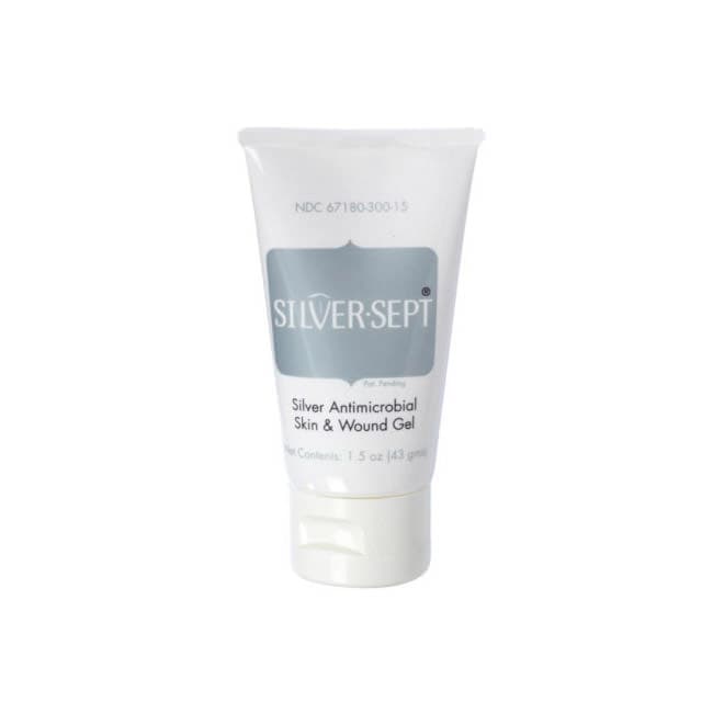 Silver-Sept Silver Antimicrobial Skin and Wound Gel