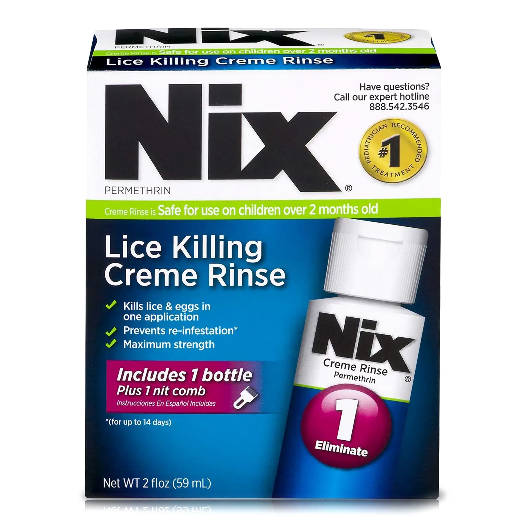 Nix Lice Treatment Kit, 2 oz