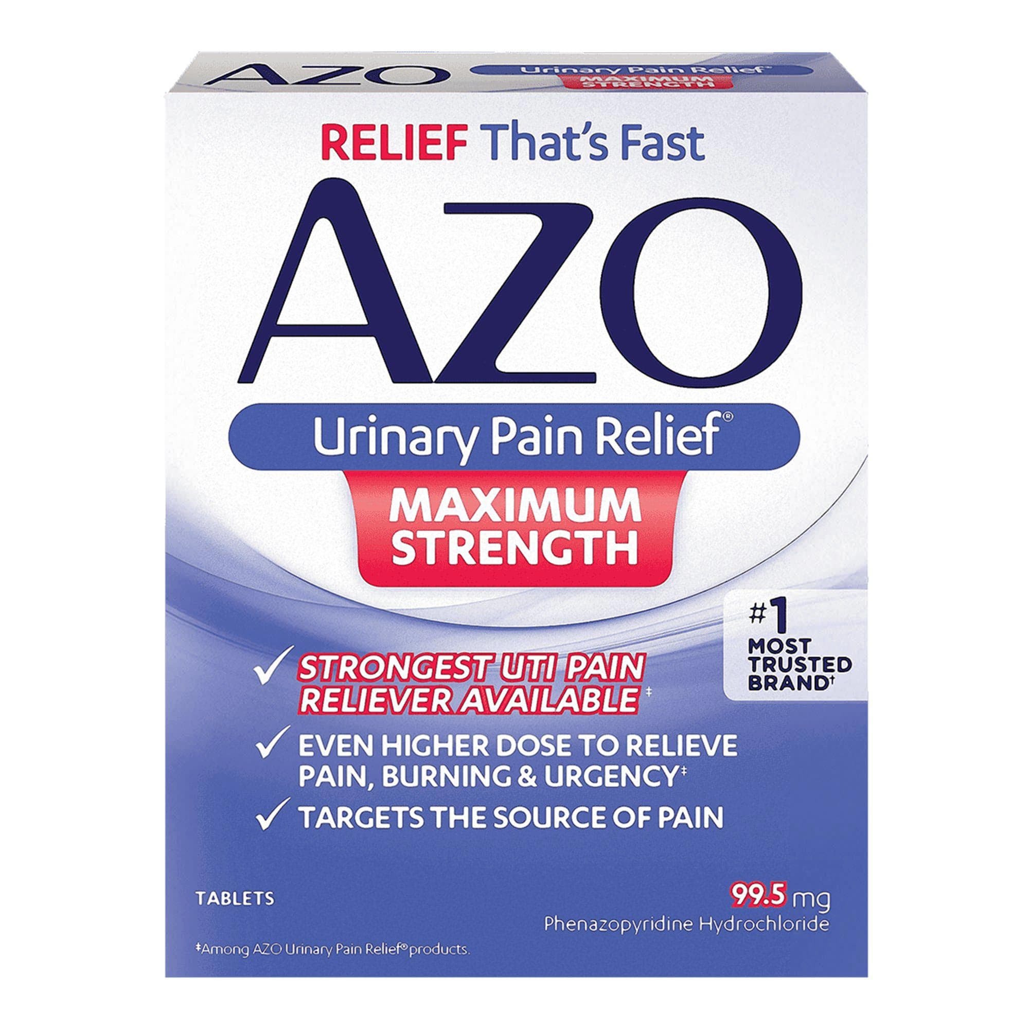 AZO Urinary Pain Relief Maximum Strength Tablets