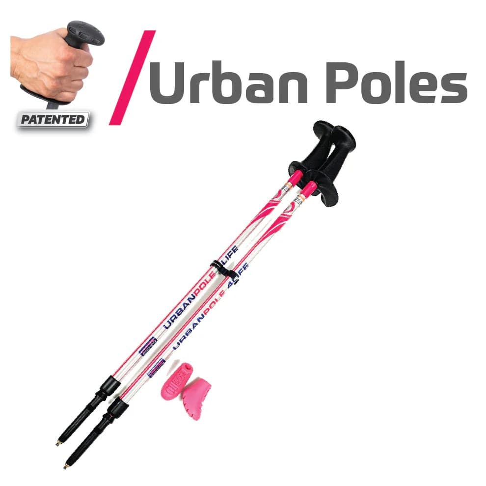 Urban Poling 4Life poles for nordic walking and fitness