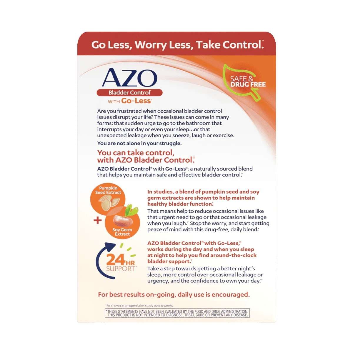 AZO Bladder Control with Go-Less Capsules - Image 3