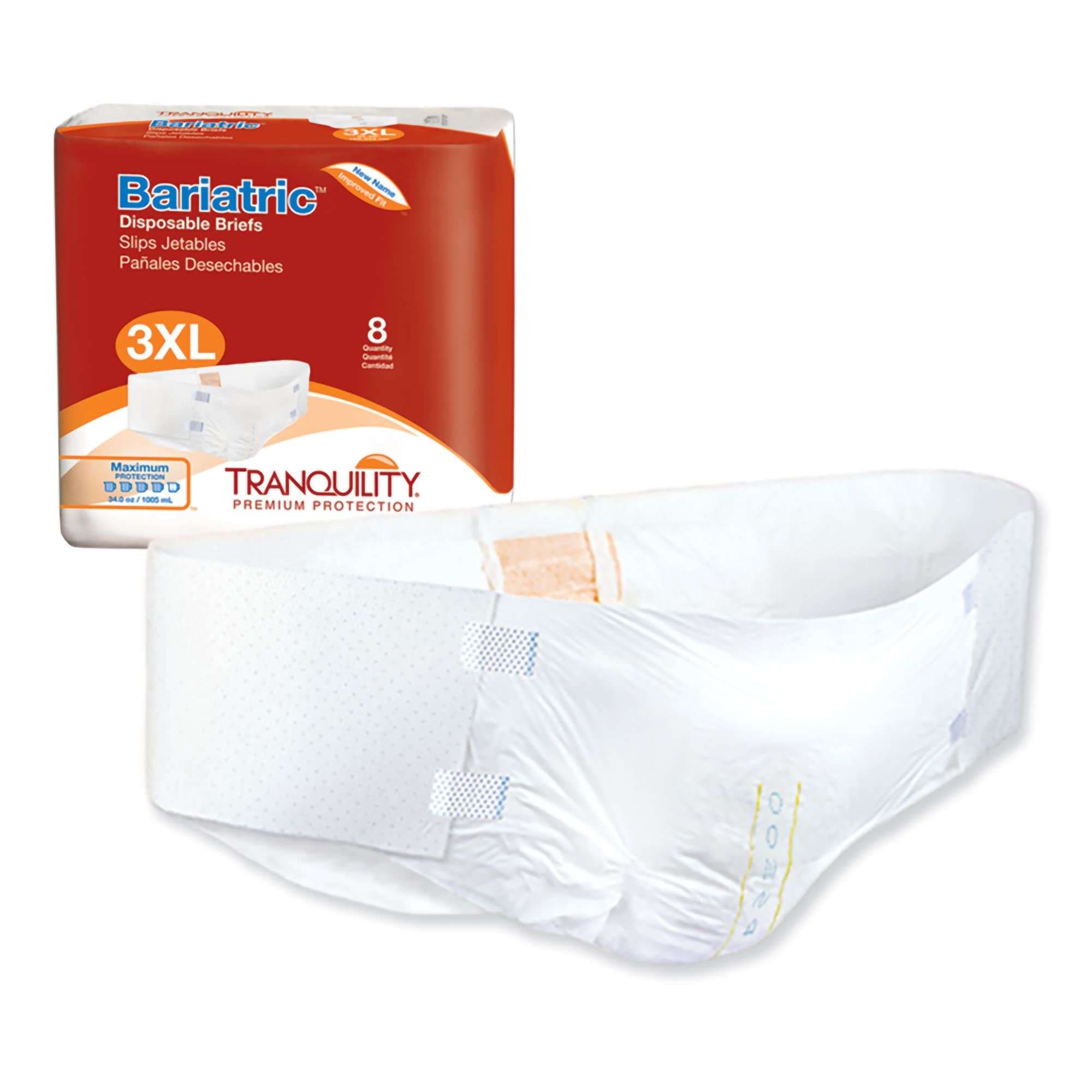 Tranquility Bariatric Adult Briefs - Image 3