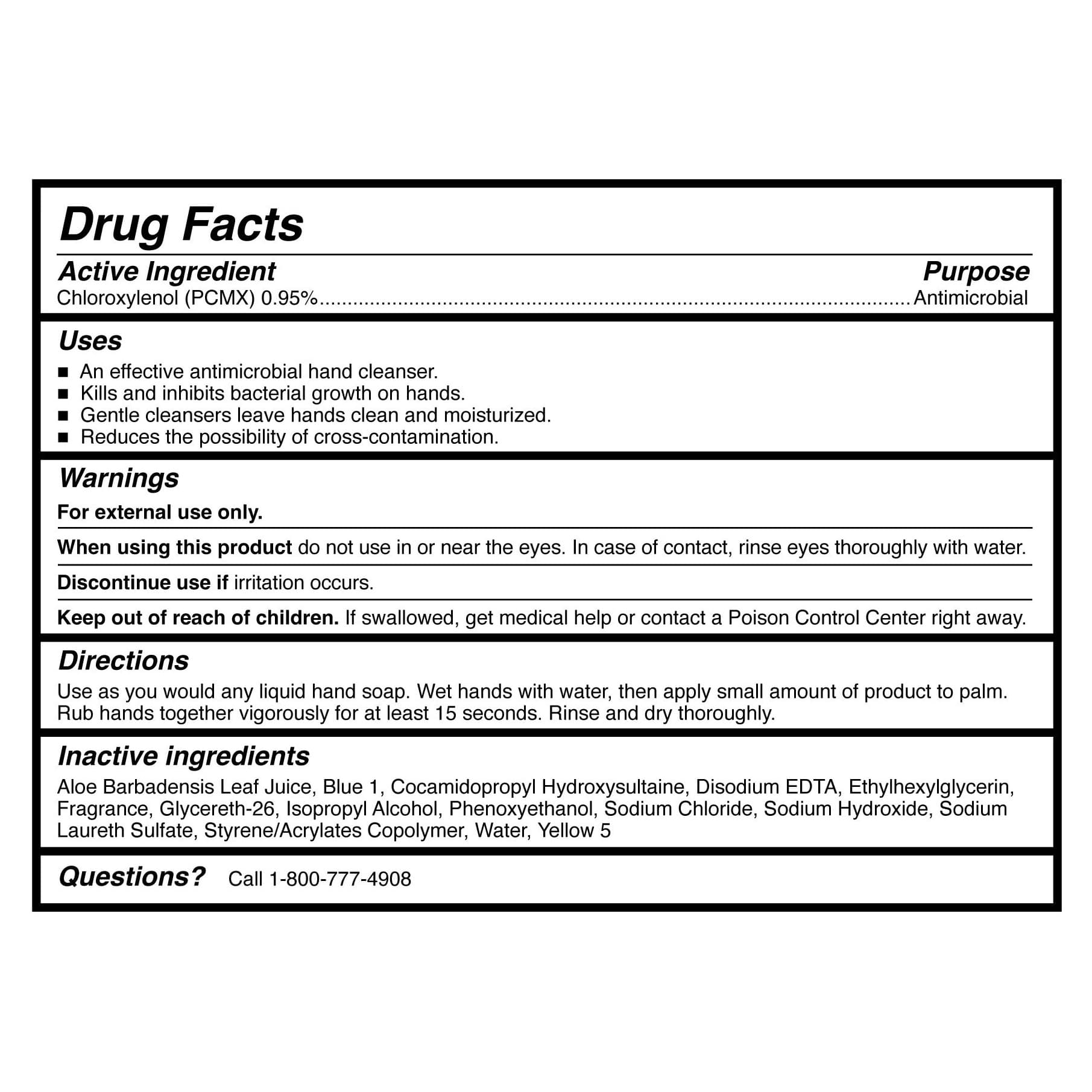 Mckesson Antimicrobial Lotion Soap with Aloe - Image 2