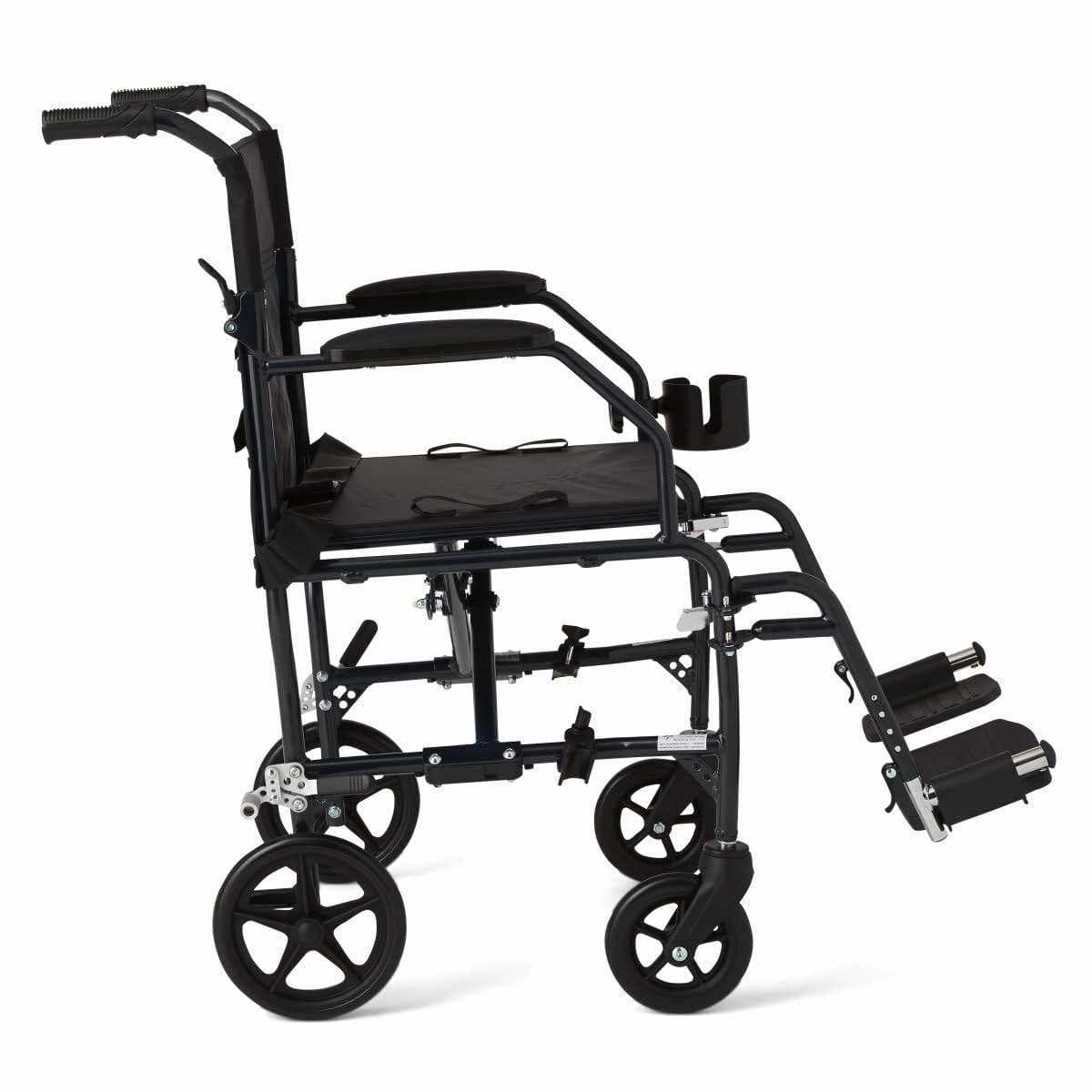 Medline Ultralight Foldable Transport Chair - Image 6