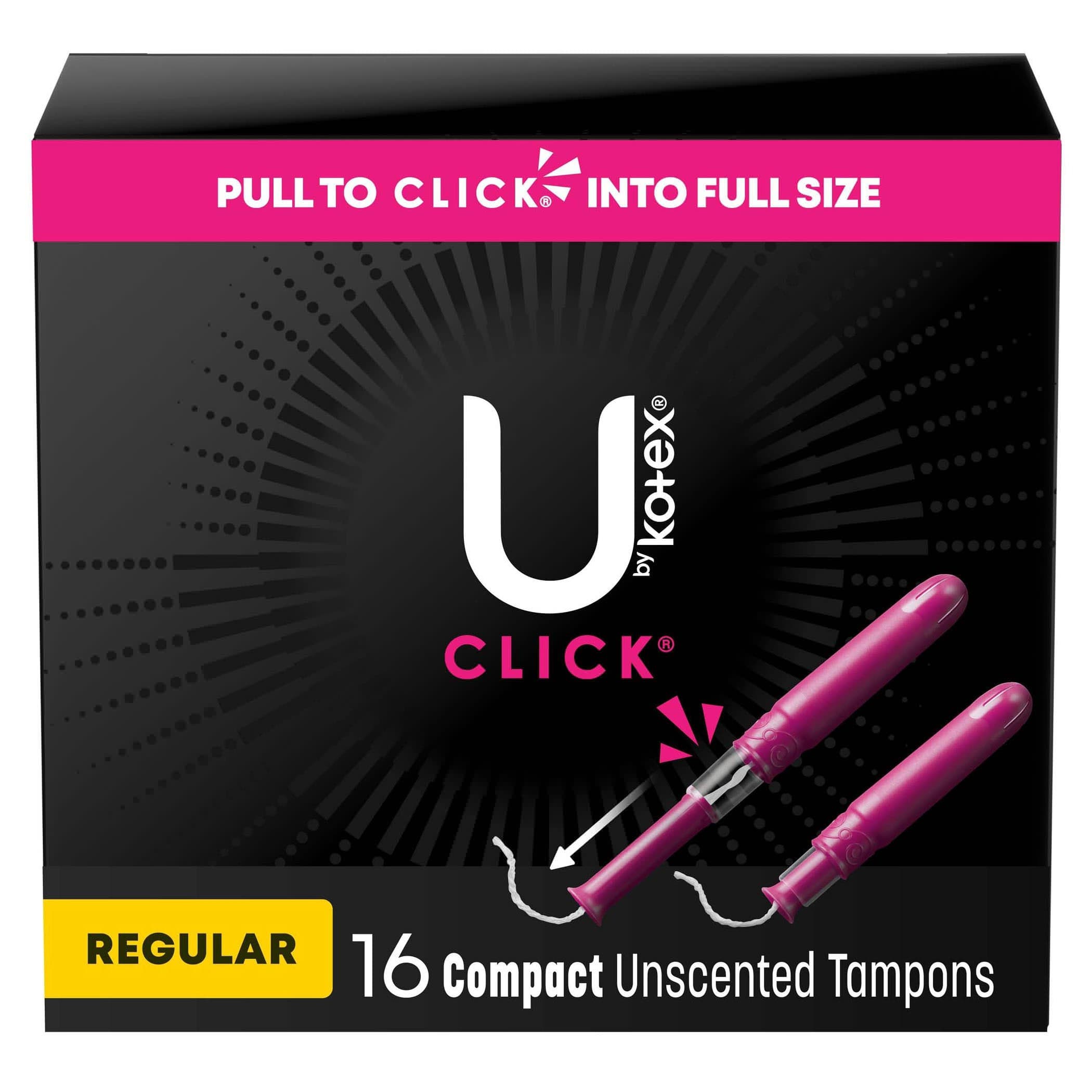 U By Kotex Click Compact Tampons - Image 2
