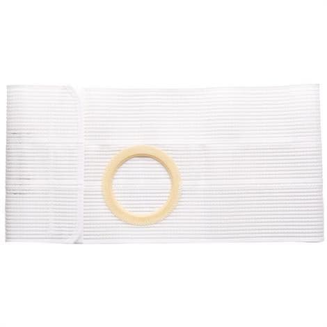 Nu-Hope Nu-Form 8" Ostomy Support Belt With Prolapse Flap, 2-7/8 x 3-3/8", Beige, X-Large - Each - Image 1