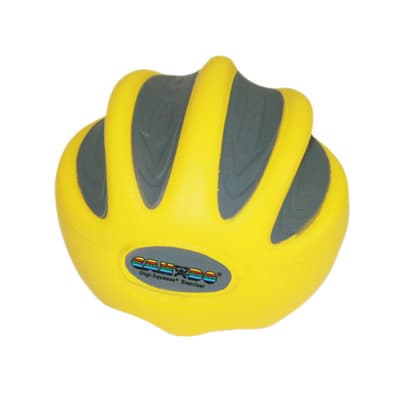 CanDo Digi-Squeeze hand exercise, Medium, Yellow, Extra Light - Image 1