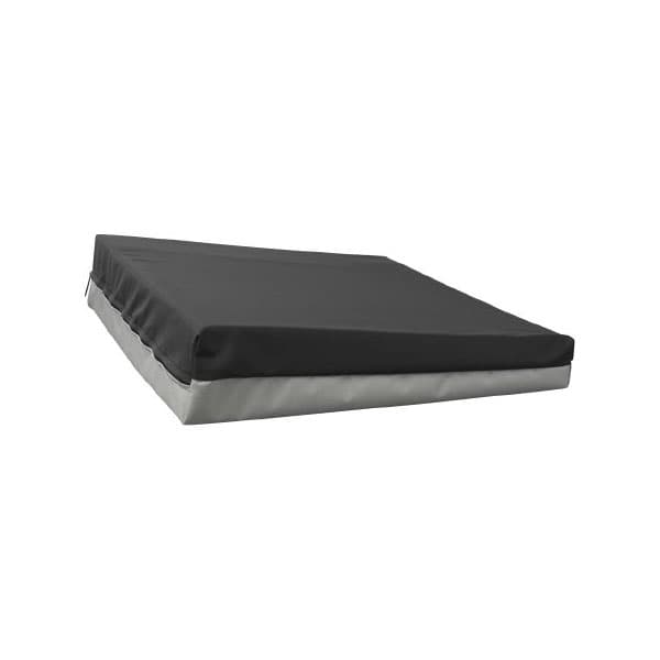 First Position Wedge Seat Cushion with Fluid-Resistant Vinyl Cover, 18 W x 16 D x 4 to 2 H Inch - Each - Image 1