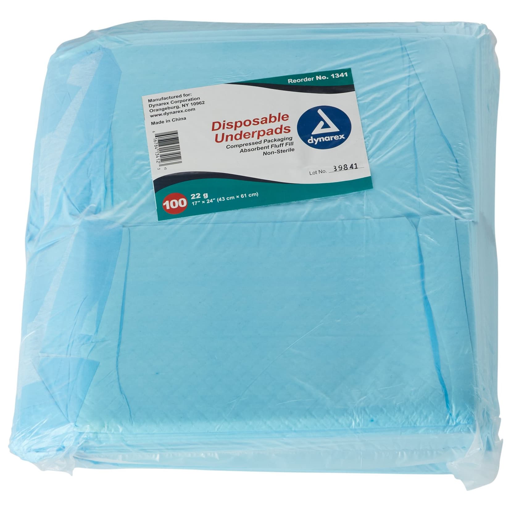 Dynarex Light Absorbent Disposable Underpads - Image 1