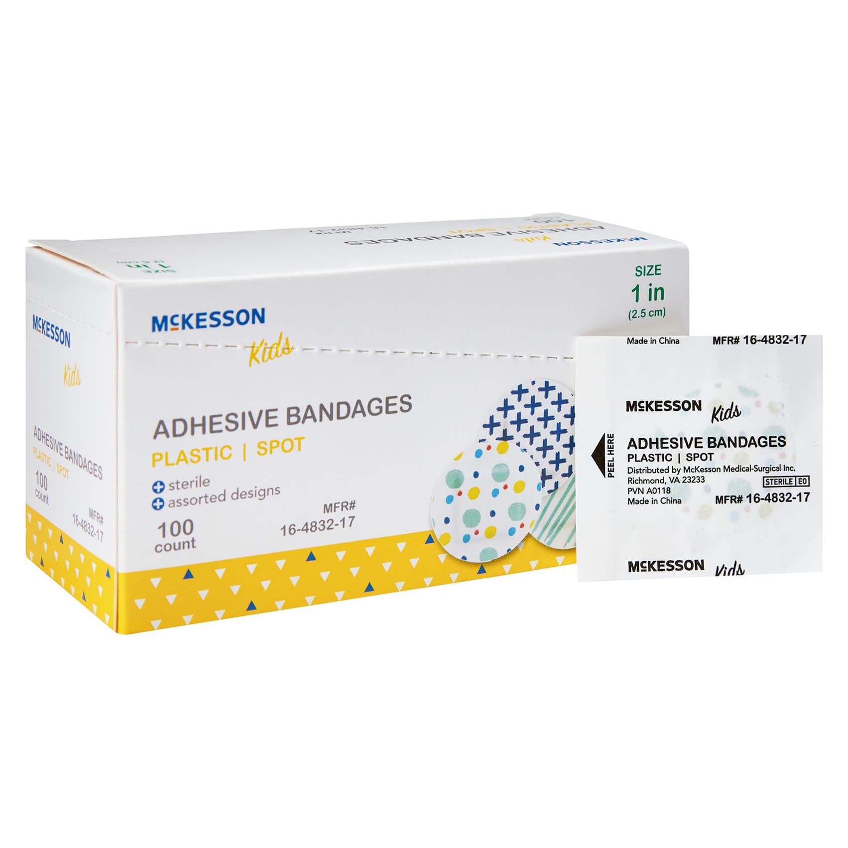 Mckesson Kids Adhesive Spot Bandage - Image 1