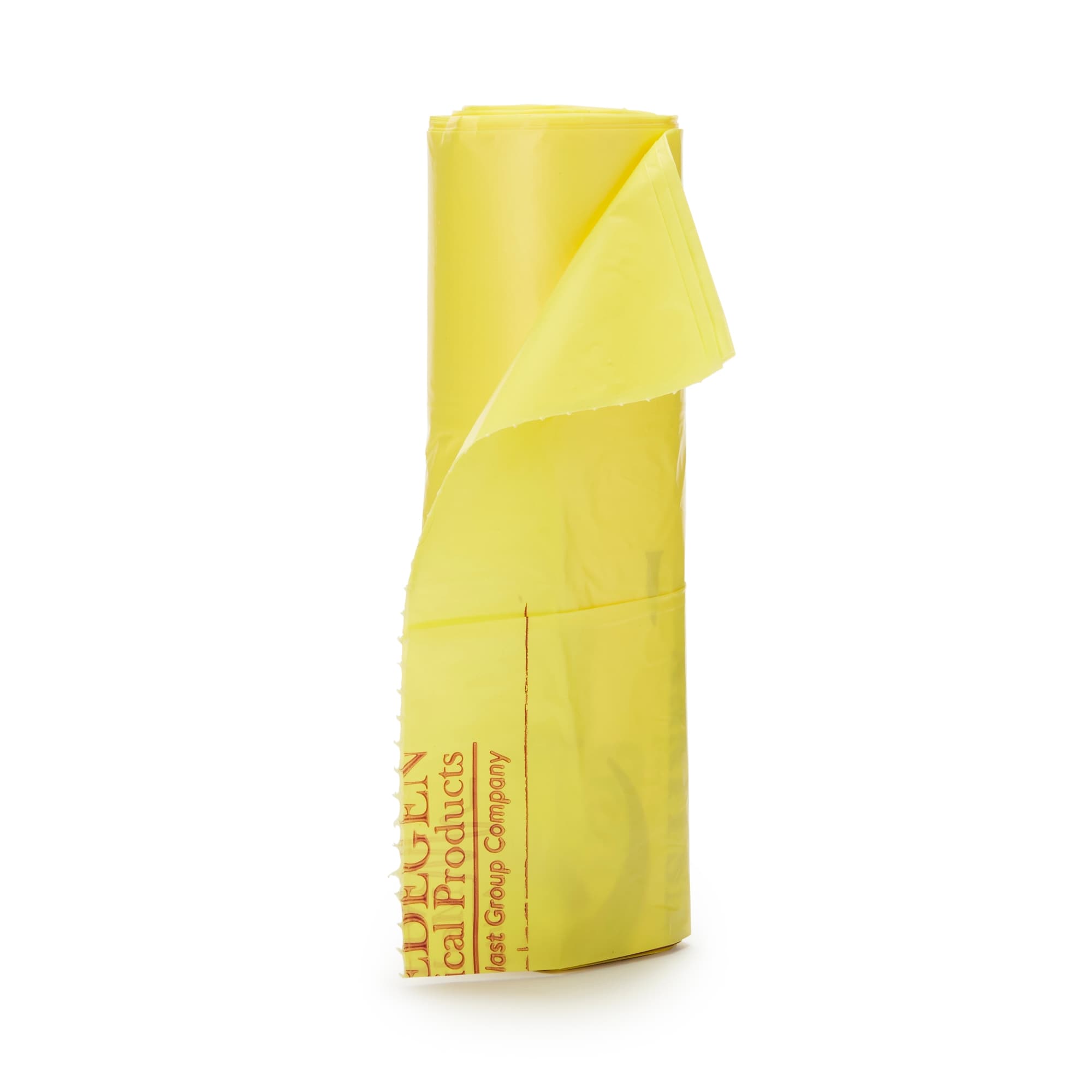 McKesson Yellow Biohazard Laundry Bag, 30 to 33 gallon