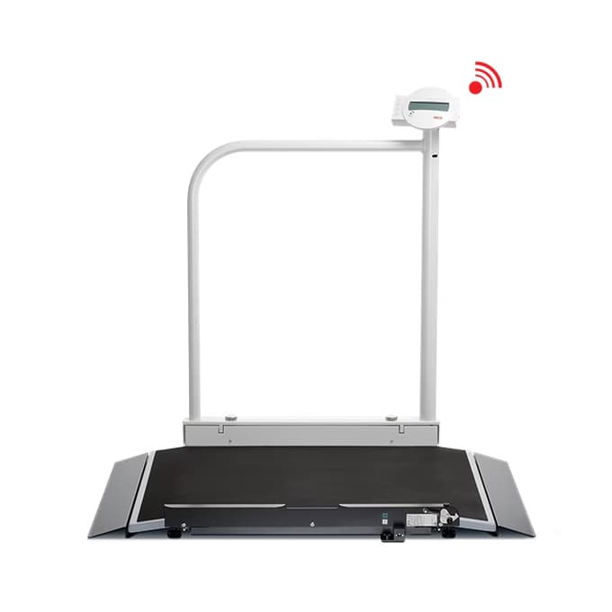 Seca 676 EMR-Validated Wheelchair Scale with Handrail
