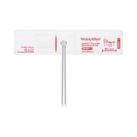 FlexiPort Single Patient Use Blood Pressure Cuff White - Image 1