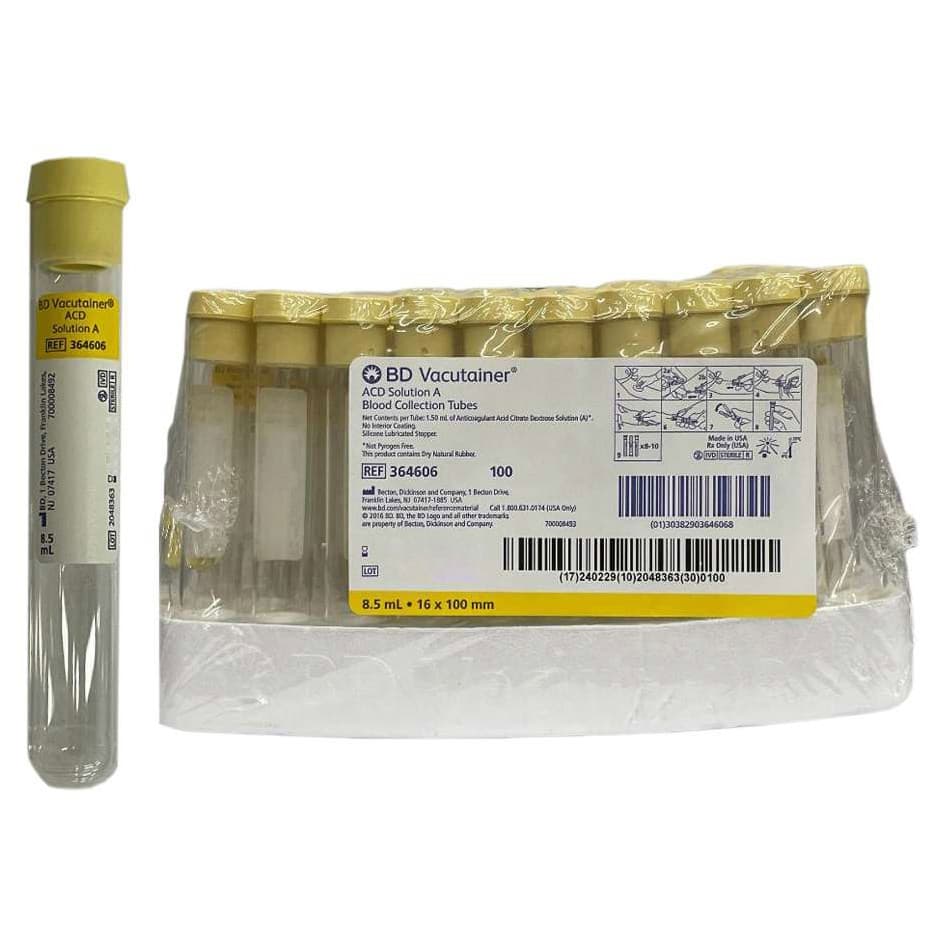 BD Vacutainer Venous Blood Collection Tube with ACD Solution A Additive - Image 1