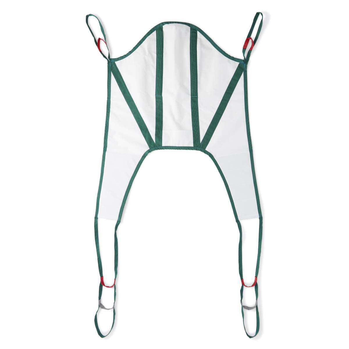 Medline Disposable 2-Point U-Shaped Patient Sling with Head Support - Image 1