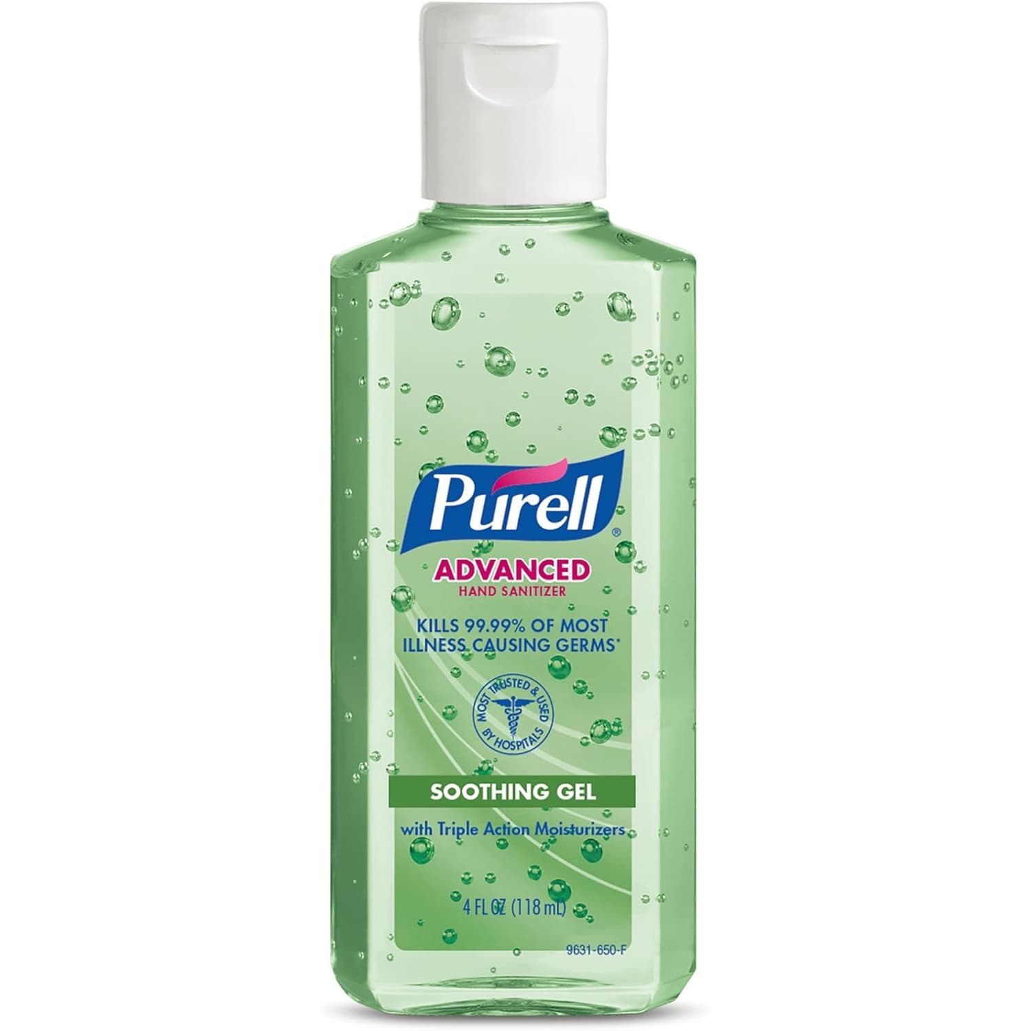 Purell Advanced Hand Sanitizer Soothing Gel, 4 oz - Image 1