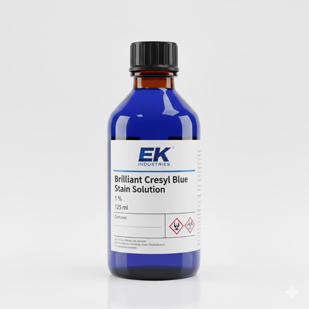Brilliant Cresyl Blue Stain Solution, 1 %, 125 ml - Each