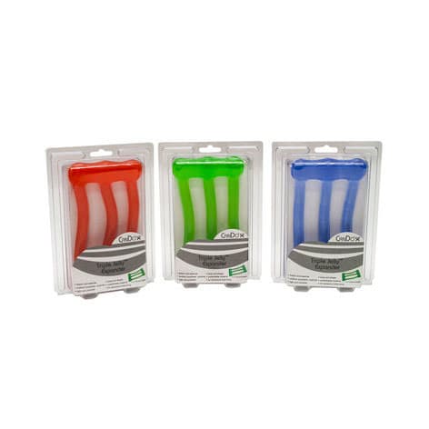 CanDo Jelly Expander Hand Exerciser, 3-piece set - Image 3