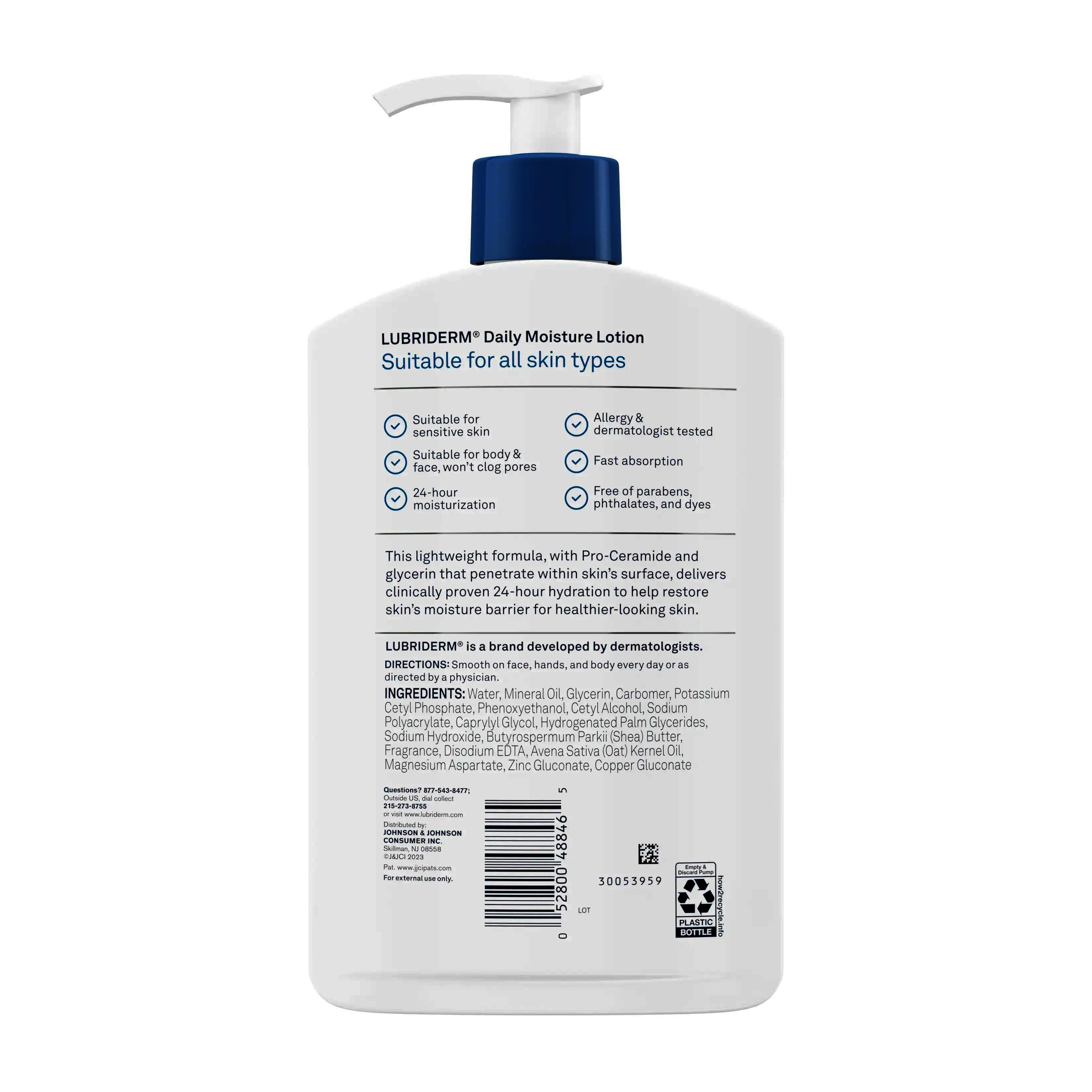 Lubriderm Daily Moisture Lotion - Image 2