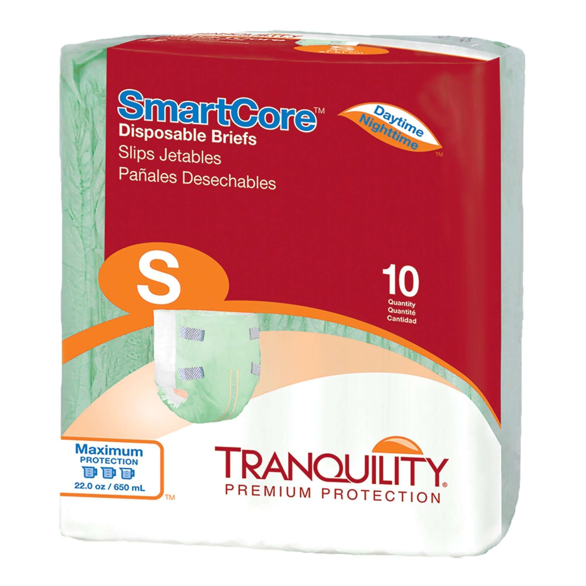 Tranquility SmartCore Disposable Briefs